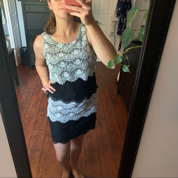 NWOT Jessica Simpson Size 8 Boho Lace Dress - Picture 3 of 7